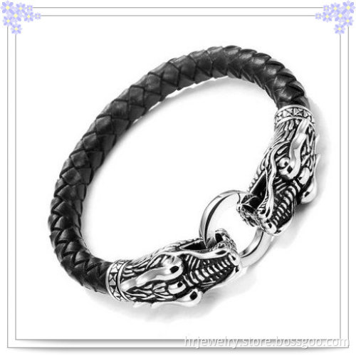 Steel Jewelry Leather Jewelry for Leather Bracelet (HR3233)